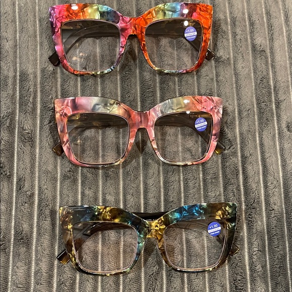 Accessories - Colorful Oversized Square readers